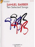 Samuel Barber: Ten Selected Songs - High Voice (noty, vysoký hlas, klavír (+audio)