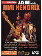 Lick Library: Jam With Jimi Hendrix (DVD & CD) (video škola hry na kytaru)