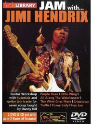 Lick Library: Jam With Jimi Hendrix (DVD & CD) (video škola hry na kytaru)