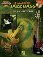 Dominik Hauser: Beginning Jazz Bass (noty, tabulatury, baskytara) (+audio)