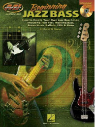 Dominik Hauser: Beginning Jazz Bass (noty, tabulatury, baskytara) (+audio)