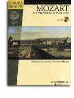 W.A. Mozart: Six Viennese Sonatinas (noty, sólo klavír) (+audio)