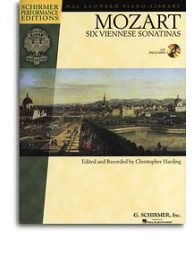 W.A. Mozart: Six Viennese Sonatinas (noty, sólo klavír) (+audio)