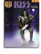 Bass Play-Along 27: Kiss (tabulatury, noty, baskytara) (+audio)