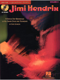 Jimi Hendrix: Guitar Signature Licks Volume 2 (tabulatury, noty, kytara) (+audio)