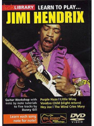 Lick Library: Learn To Play Jimi Hendrix (video škola hry na kytaru)