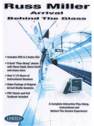 Russ Miller: Arrival Behind The Glass (DVD+CD) (video škola hry na bicí)