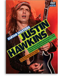 Justin Hawkins (The Darkness): Guitar Masters DVD & CD (video škola hry na kytaru)