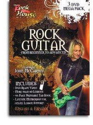 John McCarthy: Rock Guitar 3-DVD Mega Pack (Beginner - Advanced) (video škola hry na kytaru)