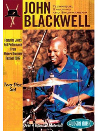 John Blackwell: Technique, Grooving and Showmanship (video škola hry na bicí)