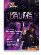 Jerome Brailey (Parliament Funkadelic): Funk & Hip Hop Drums (video škola hry na bicí)
