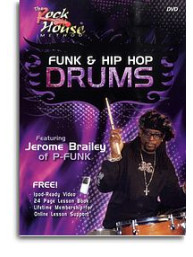 Jerome Brailey (Parliament Funkadelic): Funk & Hip Hop Drums (video škola hry na bicí)