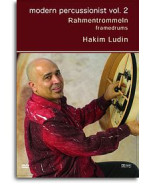 Hakim Ludin: Modern Percussionist Vol. 2 - Framedrums (video škola hra na bicí nástroje)
