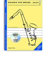 Making The Grade: Grade One - Revised Edition (noty, altsaxofon, klavír)