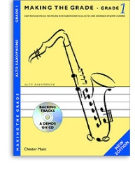 Making The Grade: Grade One - Revised Edition (noty, altsaxofon, klavír)