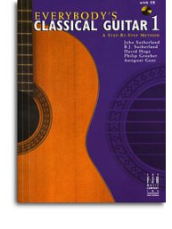 Everybody's Classical Guitar 1 - A Step-By-Step Method (noty, kytara) (+audio)