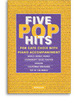 Novello Youth Chorals: Five Pop Hits (noty, zpěv, hlasy SATB)