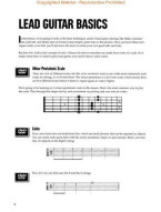 At A Glance Guitar - Lead Guitar (noty, tabulatury, kytara) (+DVD)