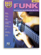 Bass Play-Along 5: Funk (tabulatury, noty, baskytara) (+audio)