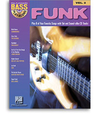 Bass Play-Along 5: Funk (tabulatury, noty, baskytara) (+audio)