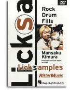 LickSamples: Mansaku Kimura - Rock Drum Fills (video škola hry na bicí)