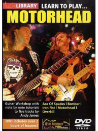 Lick Library: Learn To Play Motorhead (video škola hry na kytaru)