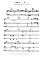 Van Morrison Anthology (noty, akordy, texty, klavír, kytara, zpěv)