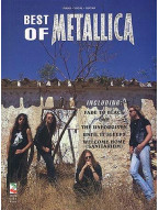Best Of Metallica (noty na klavír, zpěv, akordy na kytaru)