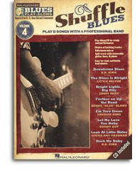 Blues Play-Along 4: Shuffle Blues (noty, nástroje C, Eb, Bb, basového klíče) (+audio)