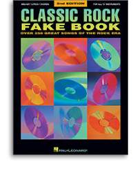 Classic Rock Fake Book - 2nd Edition (noty, akordy, texty, klavír, kytara, zpěv)