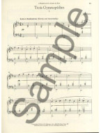 Erik Satie: Gymnopédies and Gnossiennes (noty, sólo klavír) (+audio)
