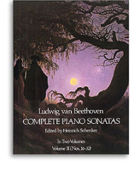 Beethoven: Complete Piano Sonatas - Volume II (Dover Edition) (noty, sólo klavír)