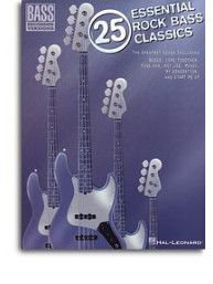 25 Essential Rock Bass Classics (noty, tabulatury, baskytara)
