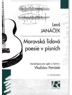 Leoš Janáček: Moravská lidová poezie v písních (noty, kytara a zpěv)