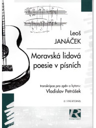 Leoš Janáček: Moravská lidová poezie v písních (noty, kytara a zpěv)