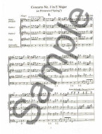 Antonio Vivaldi: 'The Four Seasons' And Other Concertos In Full Score (noty, orchestr, housle)