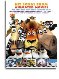 Hit Songs From Animated Movies (noty, akordy, texty, klavír, kytara, zpěv)