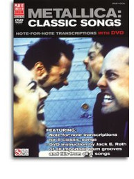 Metallica: Classic Songs - Drums (noty, bicí) (+DVD výuka)