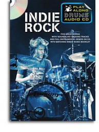 Play Along Drums Audio CD: Indie Rock (noty, bicí) (+CD)