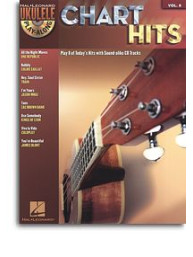 Ukulele Play-Along: Volume 8 - Chart Hits (noty, texty, akordy) (+audio)