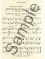 Franz Liszt: Consolations and Liebesträume (noty na klavír) (+audio)