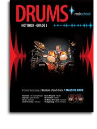 Rockschool Drums: Hot Rock Grade Five (noty, bicí) (+audio)