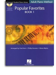 Hal Leonard Student Piano Library Adult Piano Method: Popular Favorites Book 1 (noty, sólo klavír) (+audio)