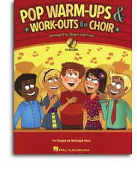 Roger Emerson: Pop Warm-ups & Work-outs For Choir (noty, sborový zpěv) (+audio)