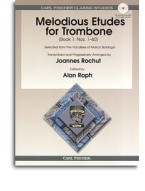 Marco Bordogni: Melodious Etudes For Trombone - Book 1 (noty, pozoun) (+audio)