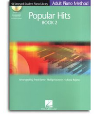 Hal Leonard Student Piano Library Adult Piano Method: Popular Hits Book 2 (noty, sólo klavír) (+audio)
