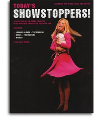 Today's Showstoppers (noty, akordy, texty, klavír, kytara, zpěv)