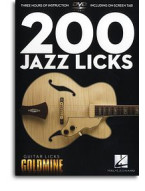 200 Jazz Licks - Guitar Licks Goldmine (video škola hry na kytaru)