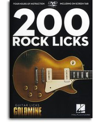 200 Rock Licks - Guitar Licks Goldmine (video škola hry na kytaru)