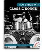 Play Drums With Classic Songs (noty, bicí) (+audio)